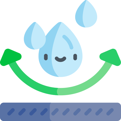 Water resistant Kawaii Flat icon
