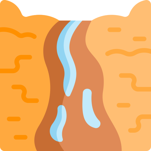 trockenheit Kawaii Flat icon