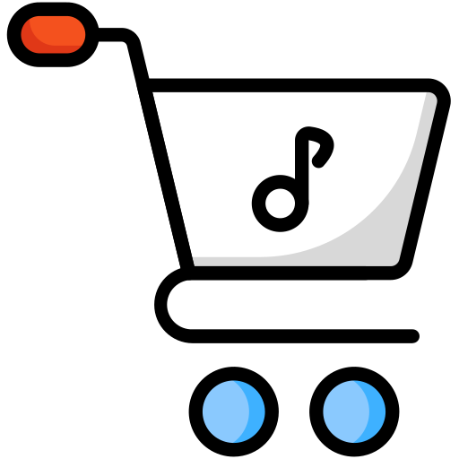 Музыка Generic color lineal-color иконка