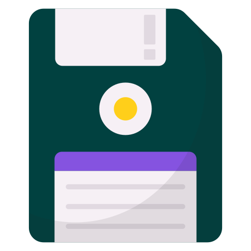 Floppy Generic color fill icon