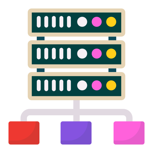 cluster Generic color fill icon