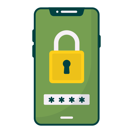 Mobile security Generic color fill icon