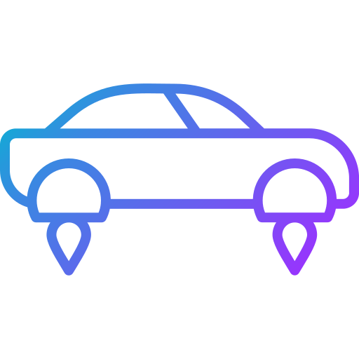 Flying car Generic gradient outline icon