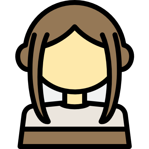 女の子 Catkuro Lineal Color icon