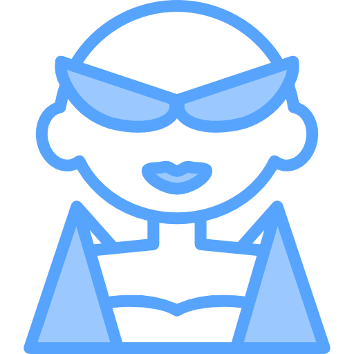 여자 Catkuro Blue icon