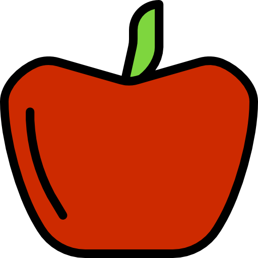 jabłko Catkuro Lineal Color ikona