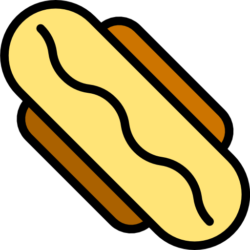 Hotdog Catkuro Lineal Color icon