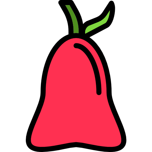 Розовое яблоко Catkuro Lineal Color иконка