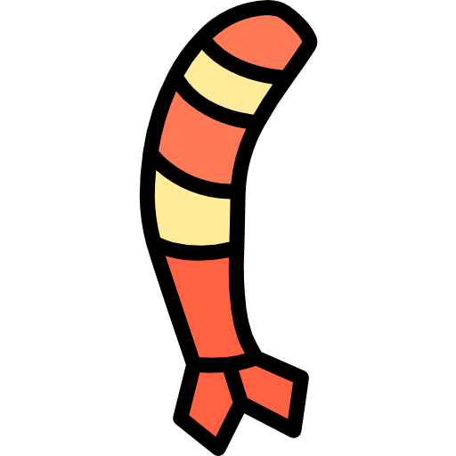 Shrimp Catkuro Lineal Color icon
