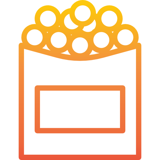 popcorn Catkuro Gradient icoon