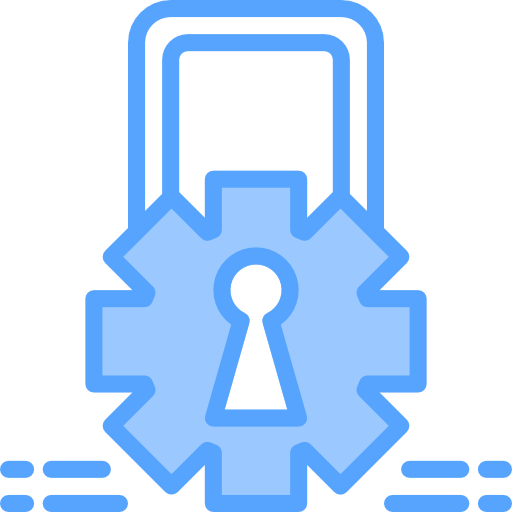 Lock Catkuro Blue icon