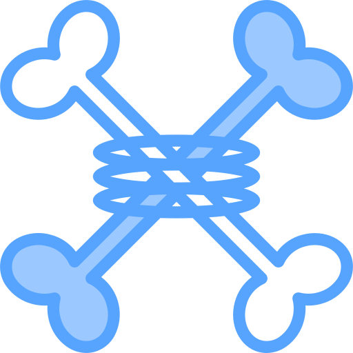Crossbones Catkuro Blue icon