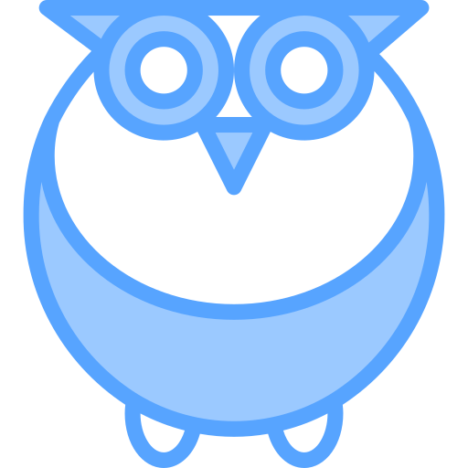 búho Catkuro Blue icono