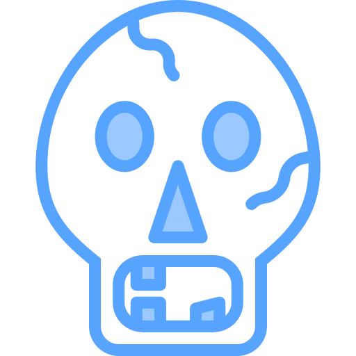schädel Catkuro Blue icon