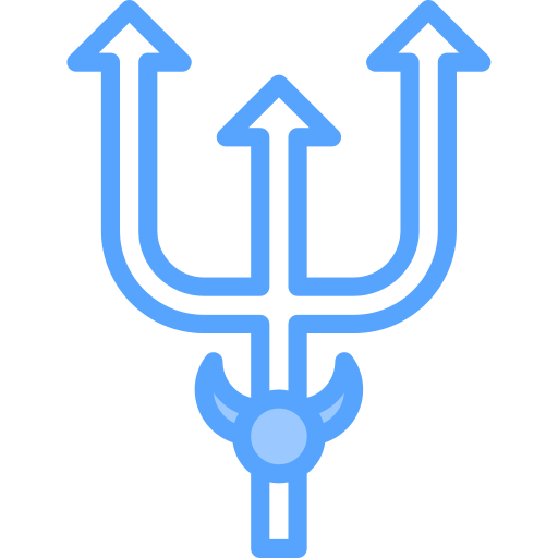 tridente Catkuro Blue icono