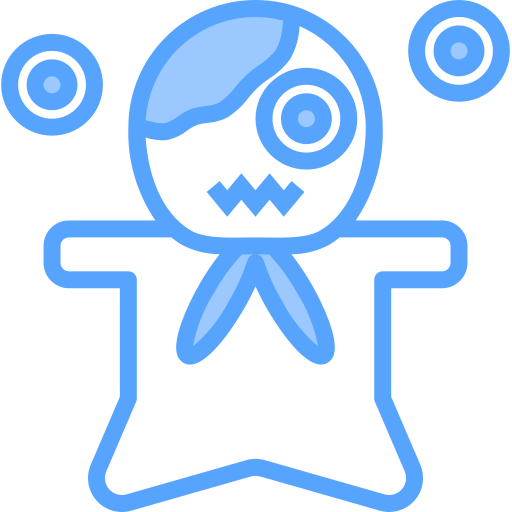 muñeco de vudú Catkuro Blue icono
