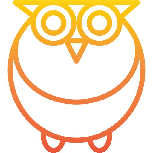 Owl Catkuro Gradient icon