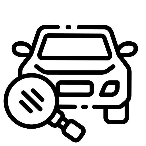 자동차 진단 Generic black outline icon