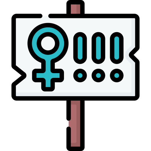 Womens liberation Special Lineal color icon