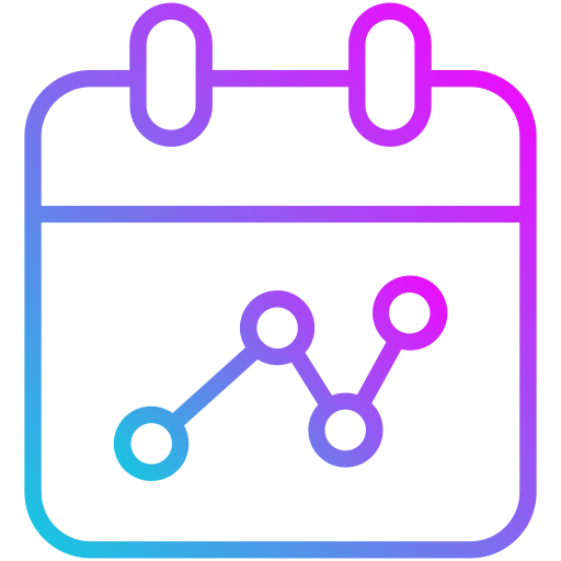 analítica Generic gradient outline icono