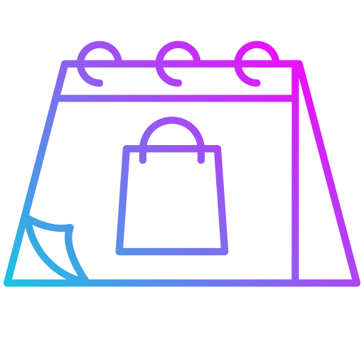 Calendar Generic gradient outline icon