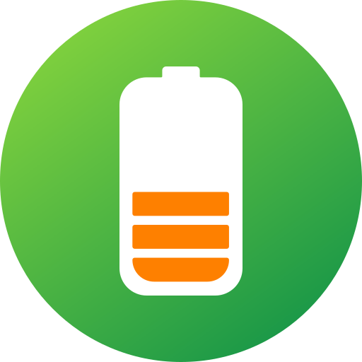 Battery low Generic gradient fill icon