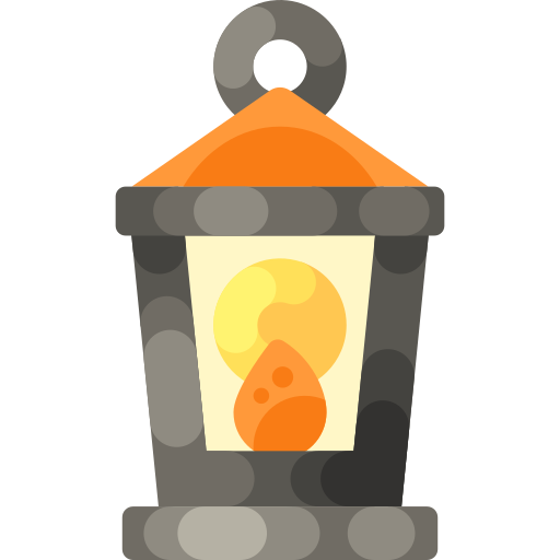 Lantern Special Shine Flat icon