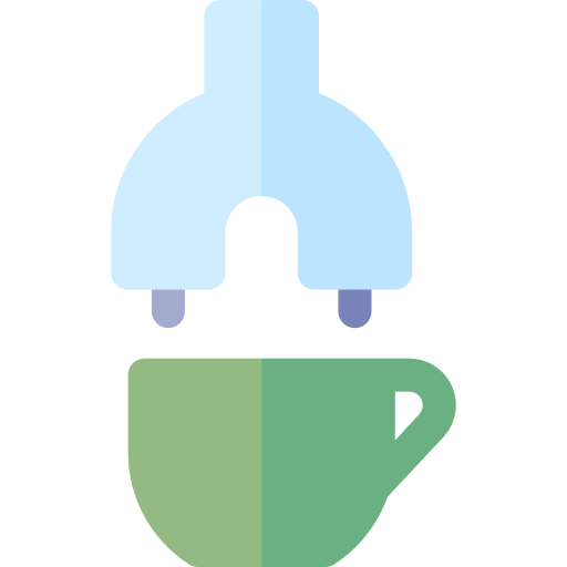 kaffeemaschine Basic Rounded Flat icon