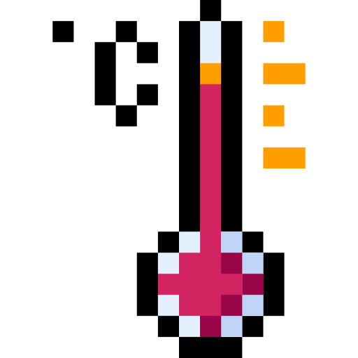 섭씨 Pixel Linear color icon