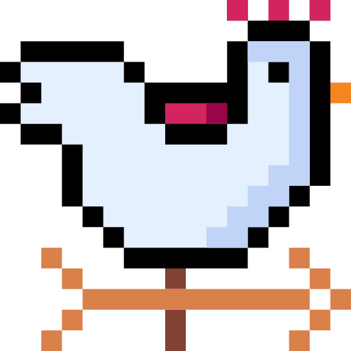 veleta Pixel Linear color icono