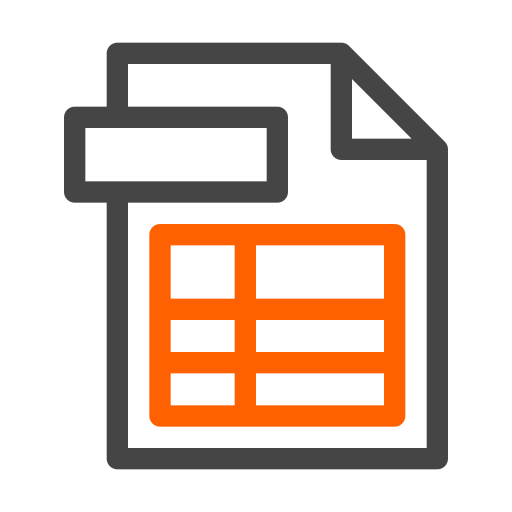 File Generic color outline icon