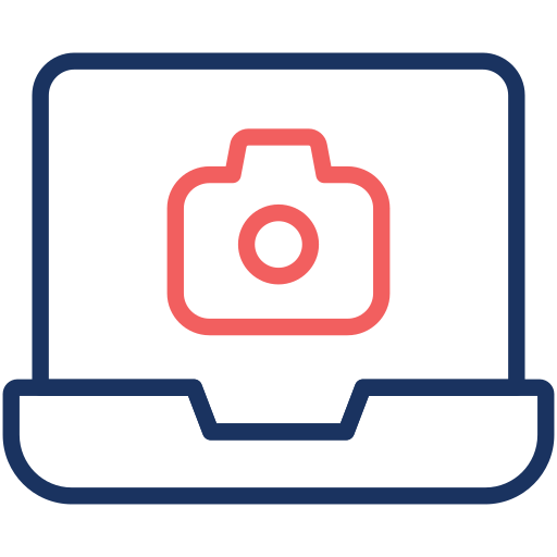 Camera Generic color outline icon