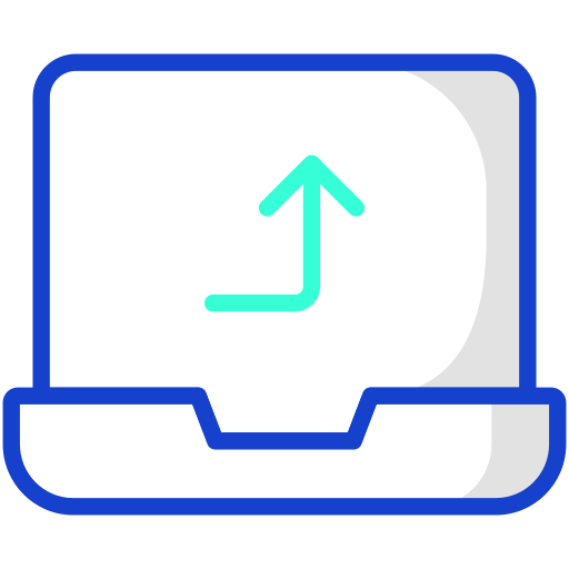 Up Generic color lineal-color icon