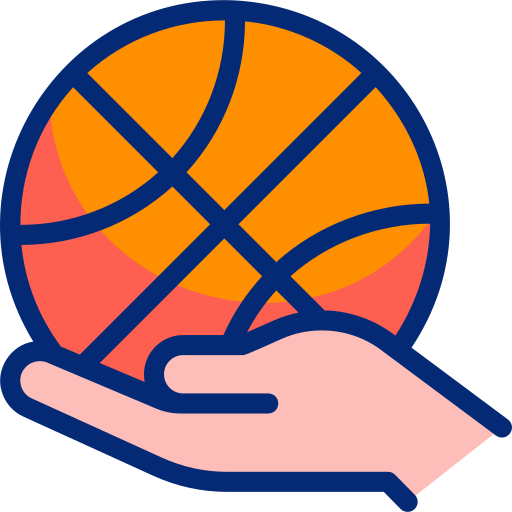 basketball Basic Accent Lineal Color icon