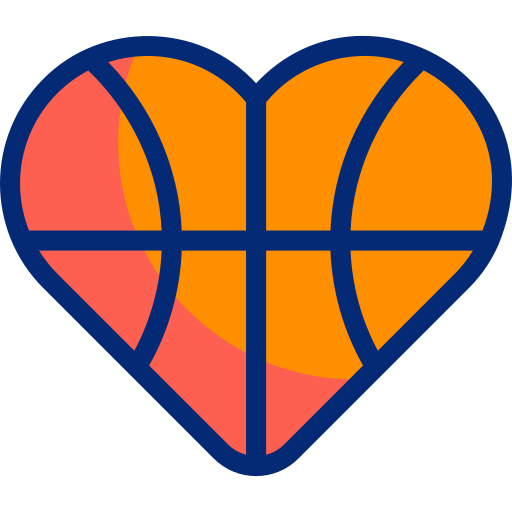 basketball Basic Accent Lineal Color icon