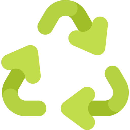 reciclar Kawaii Flat icono