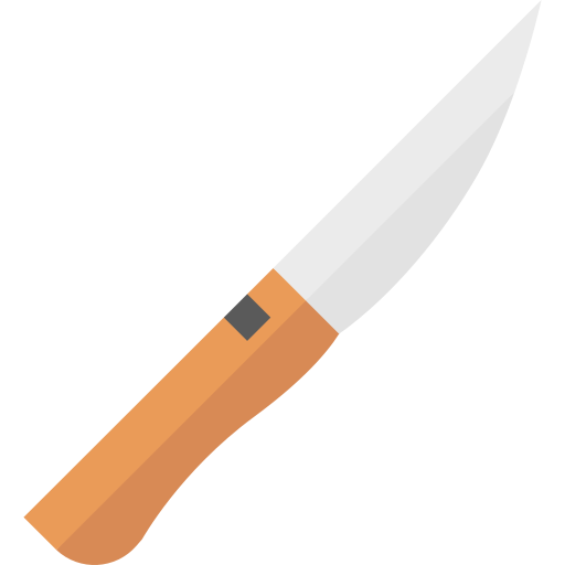 Нож для стейка Basic Straight Flat иконка