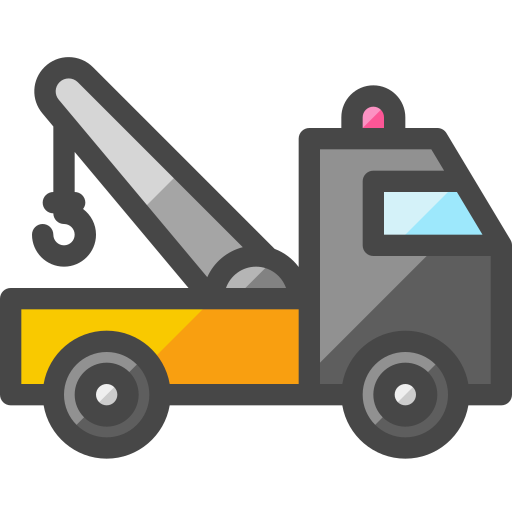 Tow truck Generic color lineal-color icon