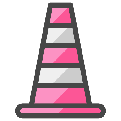 cone de estrada Generic color lineal-color Ícone