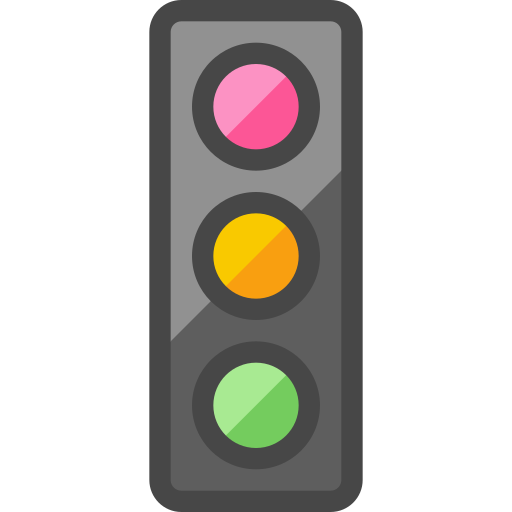 semáforo Generic color lineal-color icono