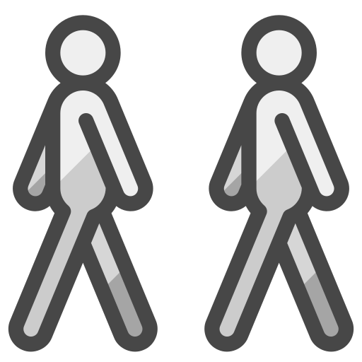 Pedestrians Generic color lineal-color icon