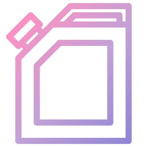 jerrycan Generic gradient outline icoon