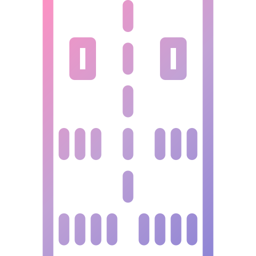 pista Generic gradient outline Ícone