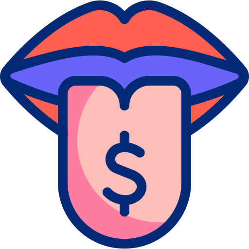 Tongue Basic Accent Lineal Color icon