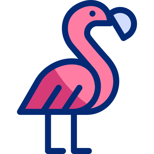 flamingo Basic Accent Lineal Color icon