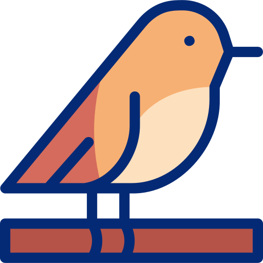 ptak Basic Accent Lineal Color ikona