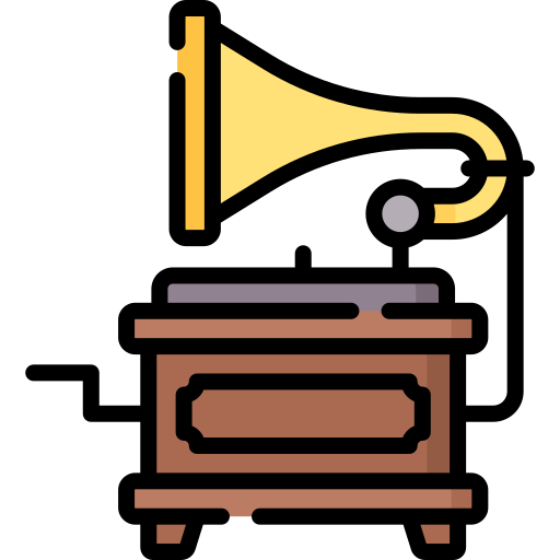 grammophon Special Lineal color icon