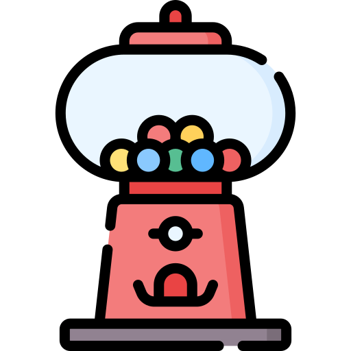 Gumball machine Special Lineal color icon