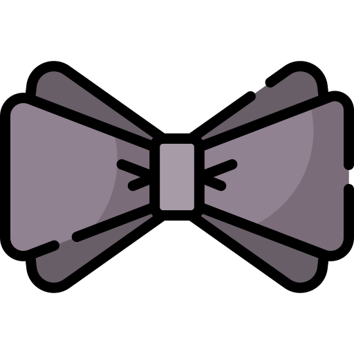 corbata de moño Special Lineal color icono