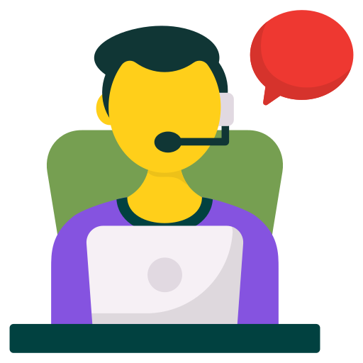 Customer support Generic color fill icon